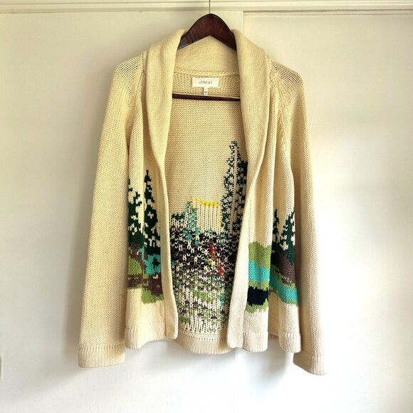 THE GREAT. Camp Lodge Cardigan - Size 1 (S) - Picture 16 of 16